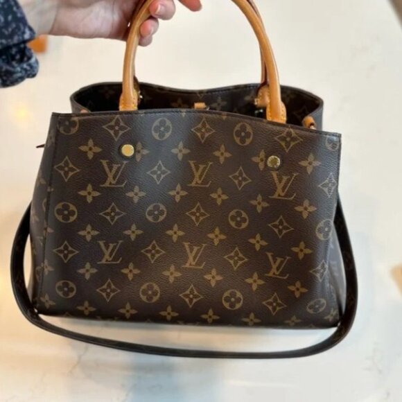 Louis Vuitton Handbags - EUC AUTHENTIC Louis Vuitton Montaigne MM Monogram Handbag